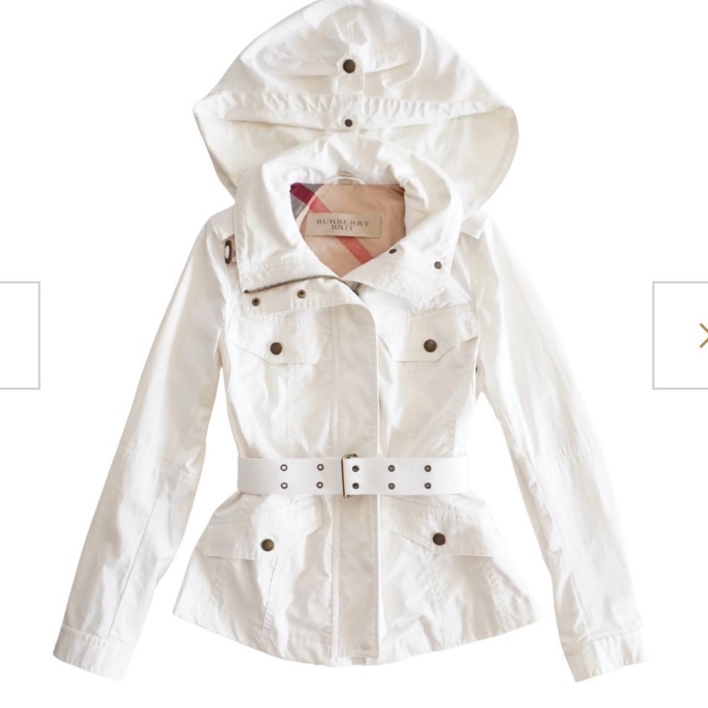 Authentic Burberry Brit Cargo Jacket - Women's size US 4